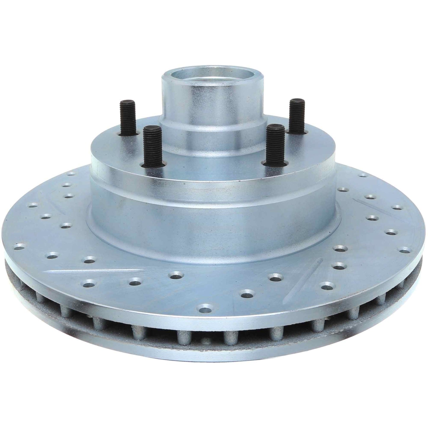 StopTech Select Sport Drilled And Slotted Brake Rotor; Front Right