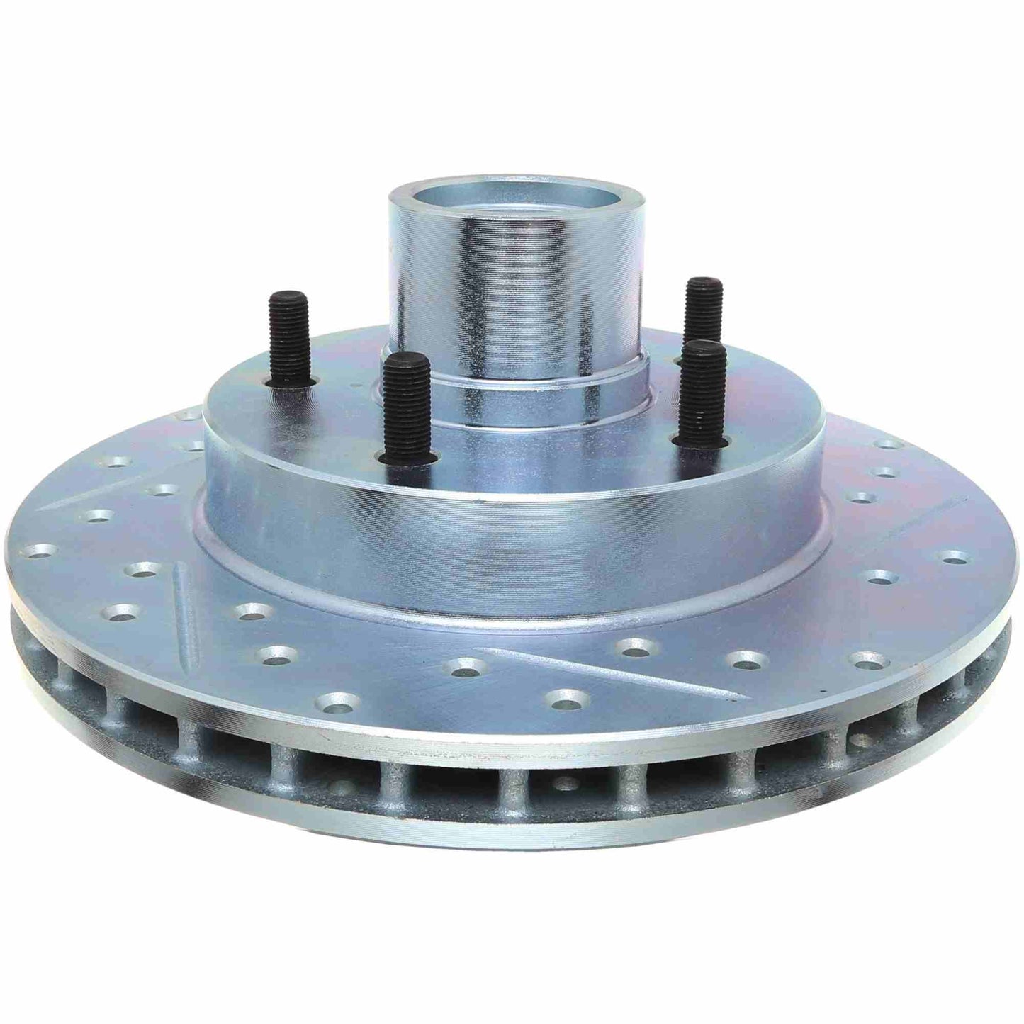 StopTech Select Sport Drilled And Slotted Brake Rotor; Front Right