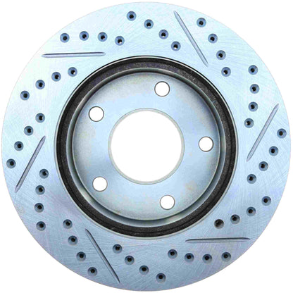 StopTech Select Sport Drilled & Slotted Rotor - Front Left 227.62016R