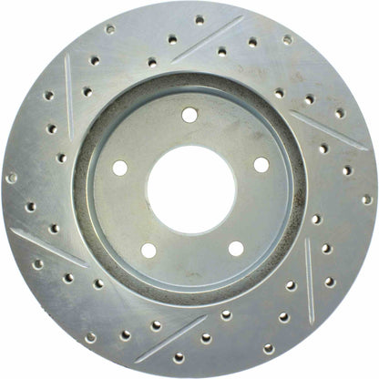 StopTech Select Sport Drilled & Slotted Rotor - Front Right 227.62025L