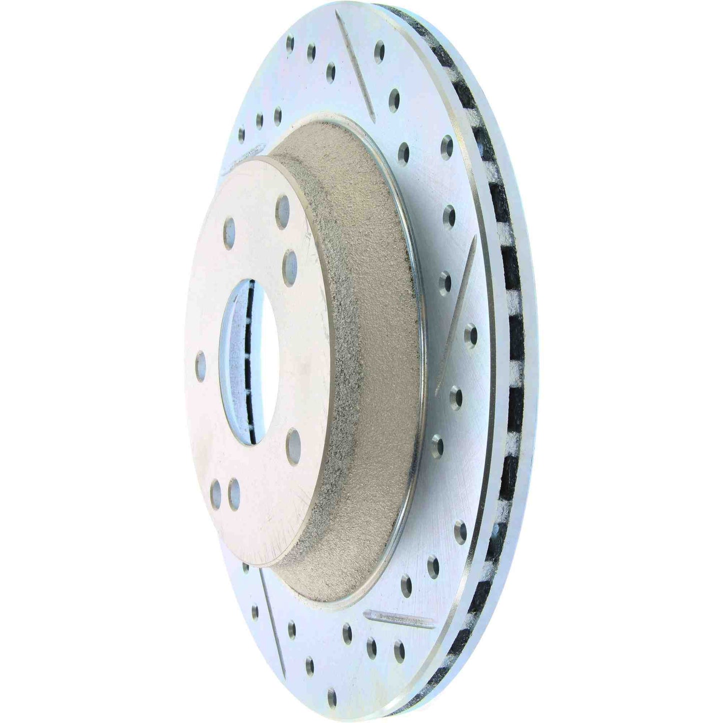 StopTech Select Sport 89-95 Chevrolet Corvette Slotted and Drilled Left Rear Rotor 227.62041L