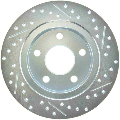 StopTech Select Sport 92-02 Cadillac Eldorado Right Slotted & Drilled Sport Brake Rotor - Rear 227.62045R