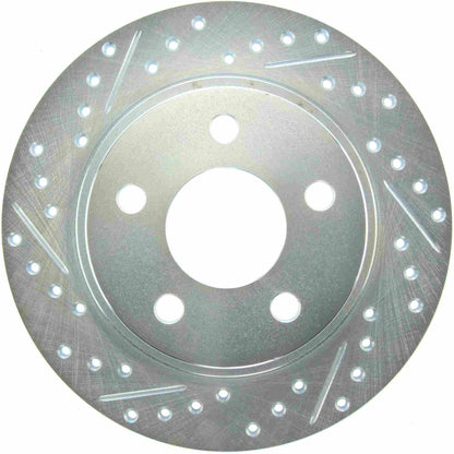 StopTech Select Sport 92-02 Cadillac Eldorado Right Slotted & Drilled Sport Brake Rotor - Rear 227.62045R