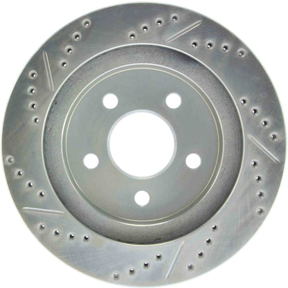 StopTech Select Sport 93-97 Pontiac Firebird/93-97 Chevrolet Camaro Slotted/Drilled Left Rear Rotor 227.62049L