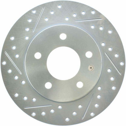 StopTech Select Sport Drilled & Slotted Rotor - Rear Right 227.62051R