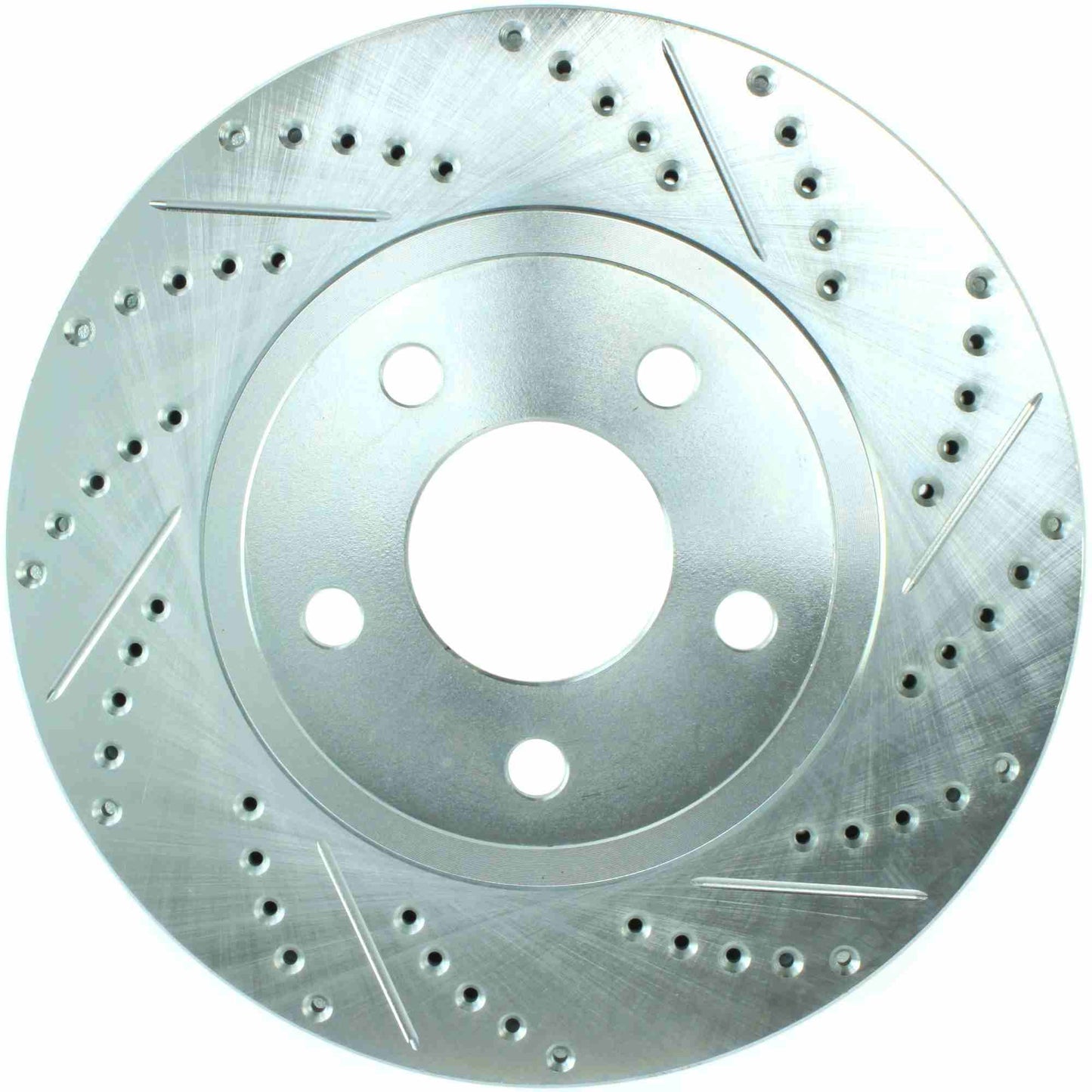 StopTech  Select Sport Drilled And Slotted Brake Rotor; Front Left