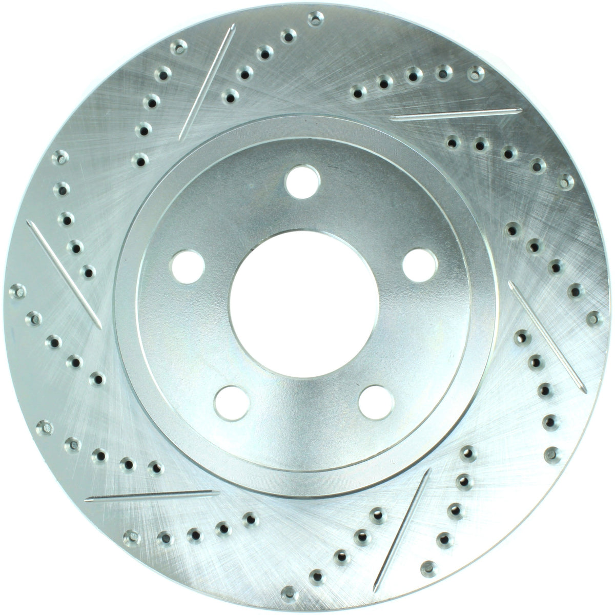 StopTech  Select Sport Drilled And Slotted Brake Rotor; Front Right