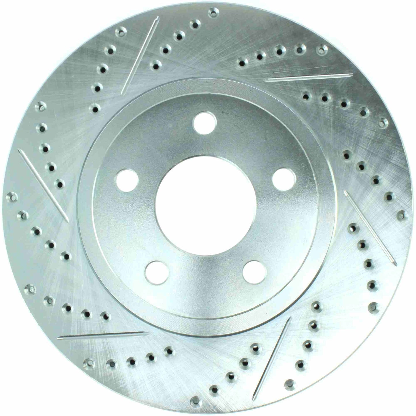 StopTech  Select Sport Drilled And Slotted Brake Rotor; Front Right
