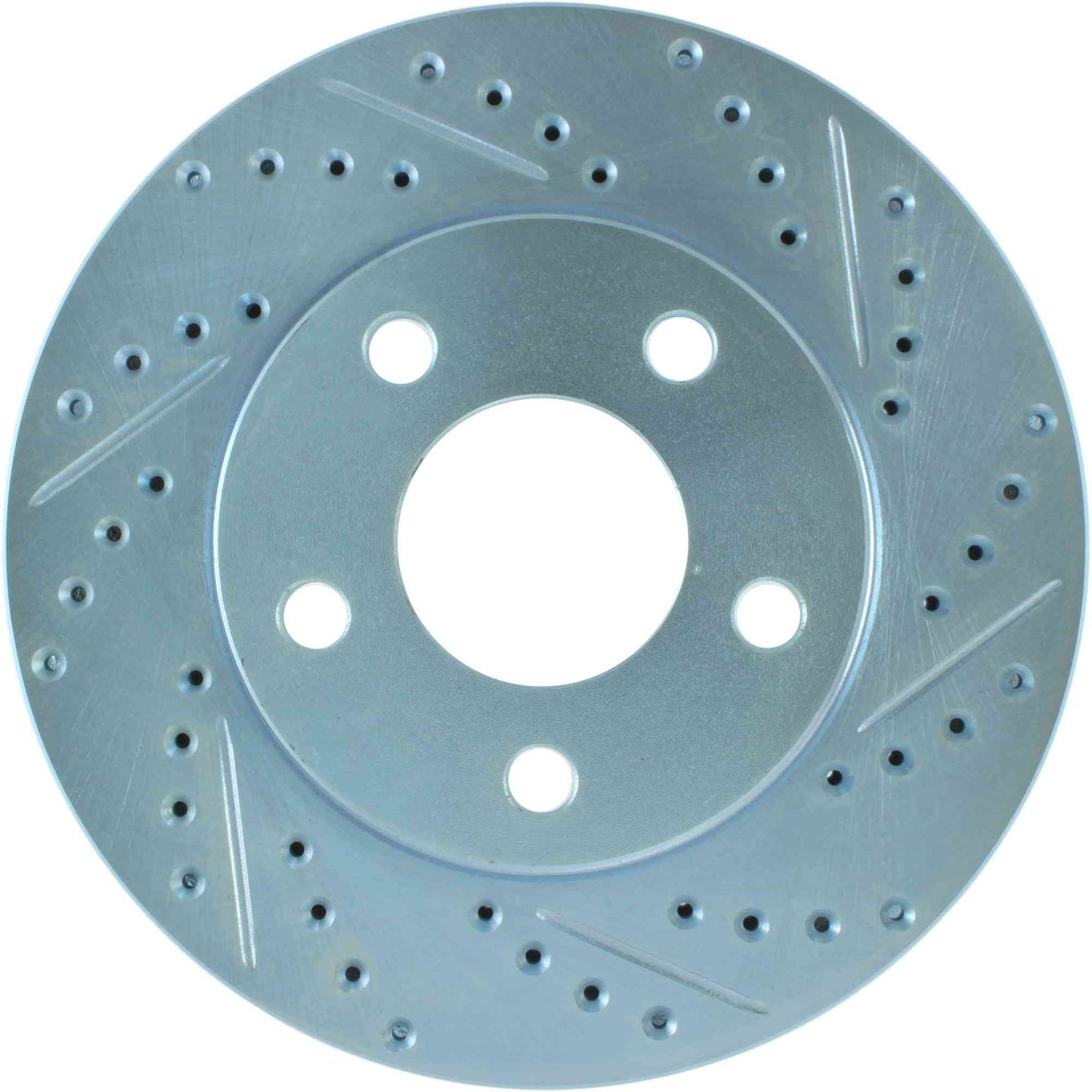 StopTech Select Sport Drilled And Slotted Brake Rotor; Front Left