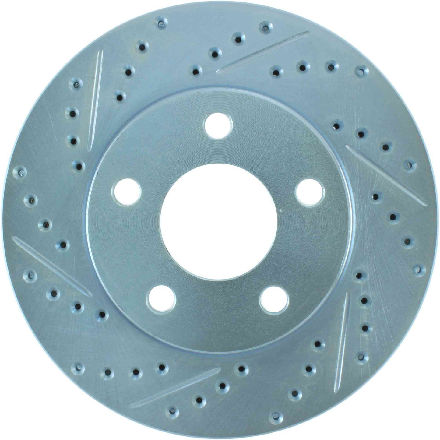 StopTech Select Sport Drilled And Slotted Brake Rotor; Front Right