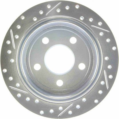 StopTech Select Sport 00-05 Chevrolet Monte Carlo Slotted and Drilled Left Rear Rotor 227.62058L