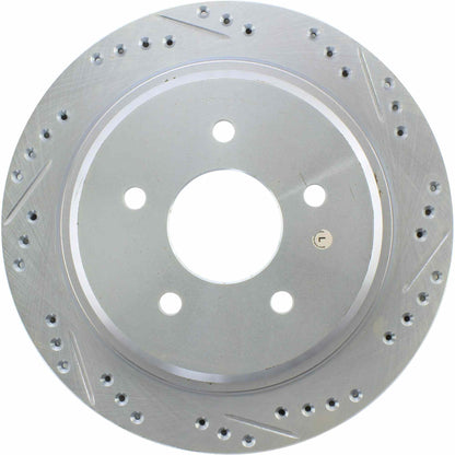 StopTech Select Sport Drilled & Slotted Rotor - Front Right 227.62061L