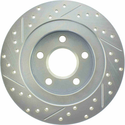 StopTech Select Sport Drilled & Slotted Rotor - Front Right 227.62064L