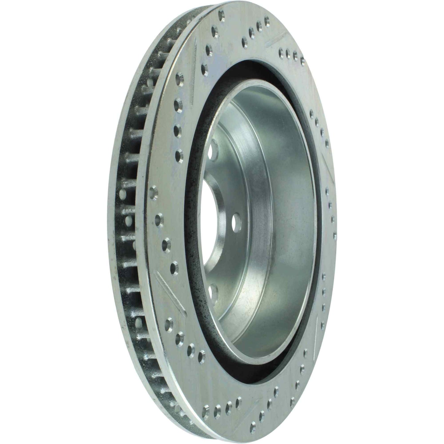 StopTech Select Sport 98-02 Chevrolet Camaro / Pontiac Firebird Slotted and Drilled Left Rear Rotor 227.62065L