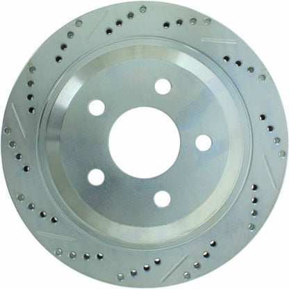 StopTech Select Sport 98-02 Chevrolet Camaro / Pontiac Firebird Slotted and Drilled Right Rear Rotor 227.62065R