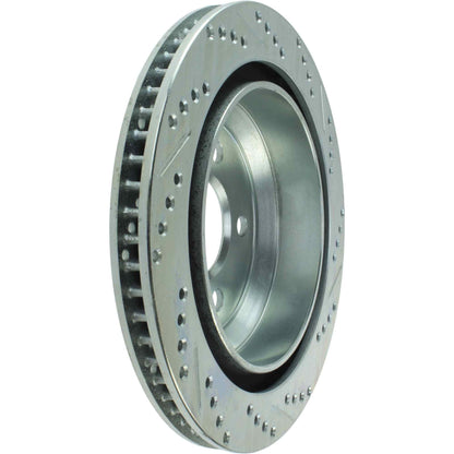 StopTech Select Sport 98-02 Chevrolet Camaro / Pontiac Firebird Slotted and Drilled Right Rear Rotor 227.62065R