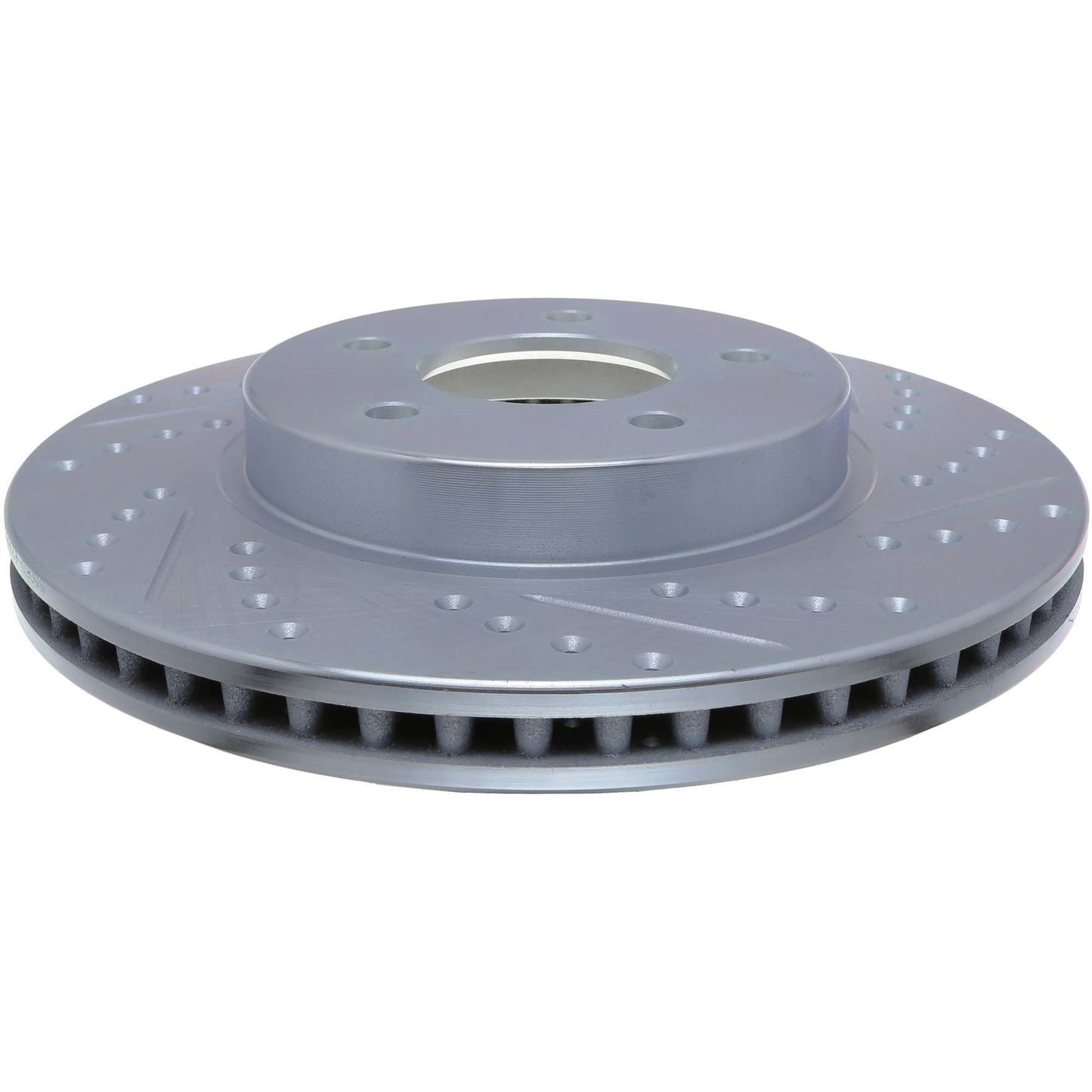 StopTech Select Sport Drilled And Slotted Brake Rotor; Front Left