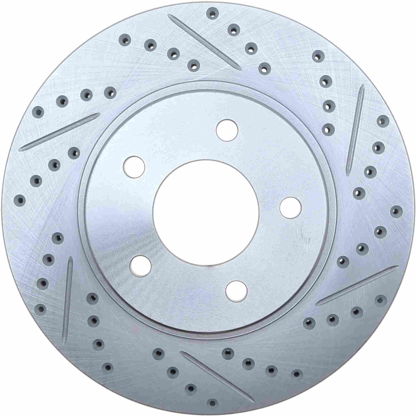 StopTech Select Sport Drilled And Slotted Brake Rotor; Front Left