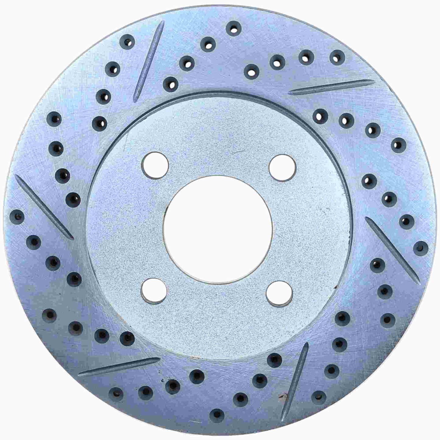 StopTech Select Sport Drilled And Slotted Brake Rotor; Front Right