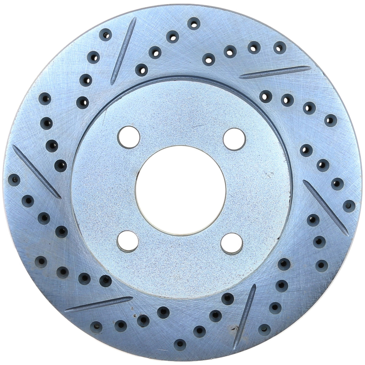 StopTech Select Sport Drilled And Slotted Brake Rotor; Front Right