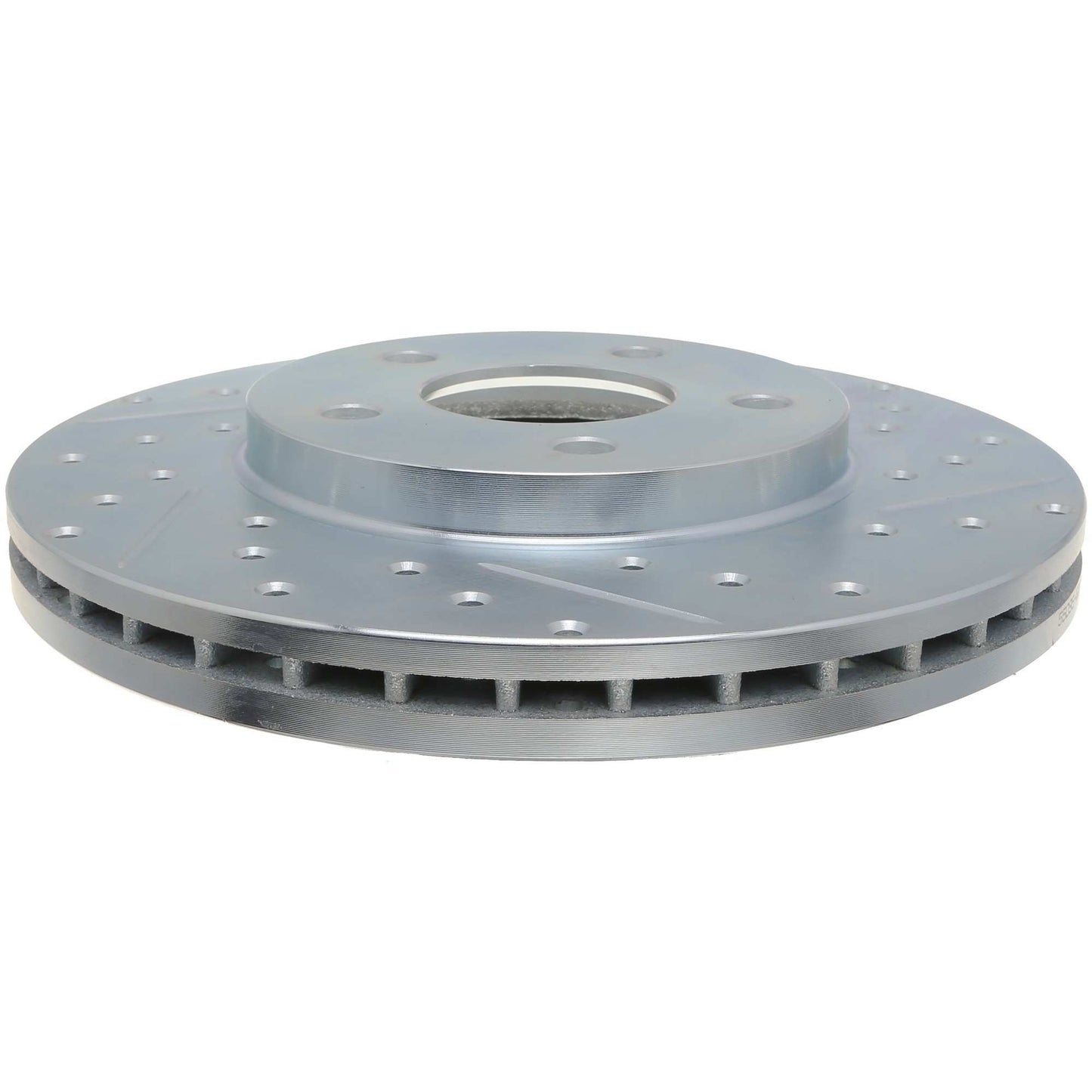 StopTech Select Sport Drilled And Slotted Brake Rotor; Front Left