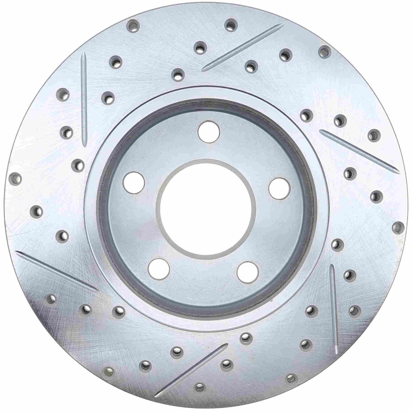 StopTech Select Sport Drilled And Slotted Brake Rotor; Front Left