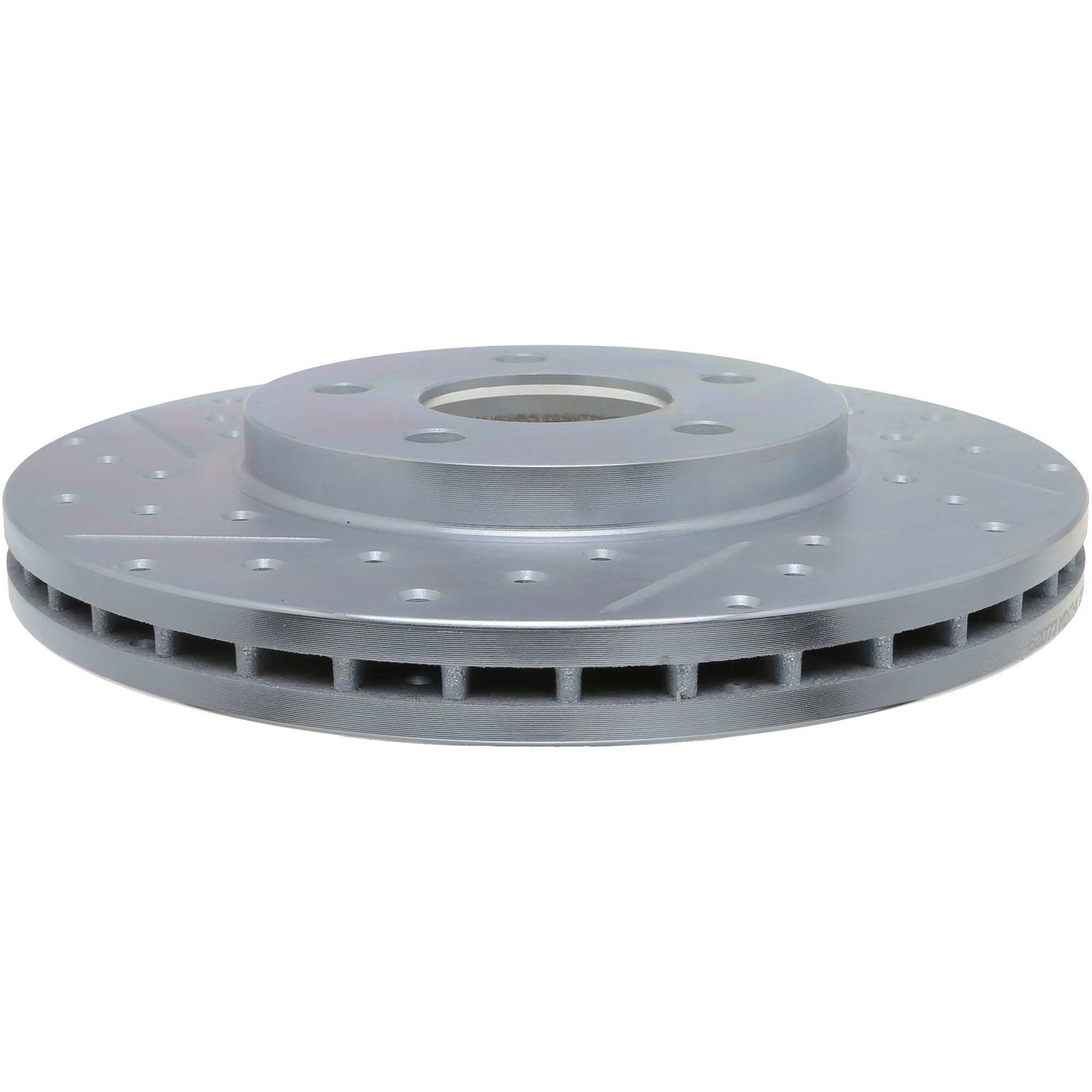 StopTech Select Sport Drilled And Slotted Brake Rotor; Front Right