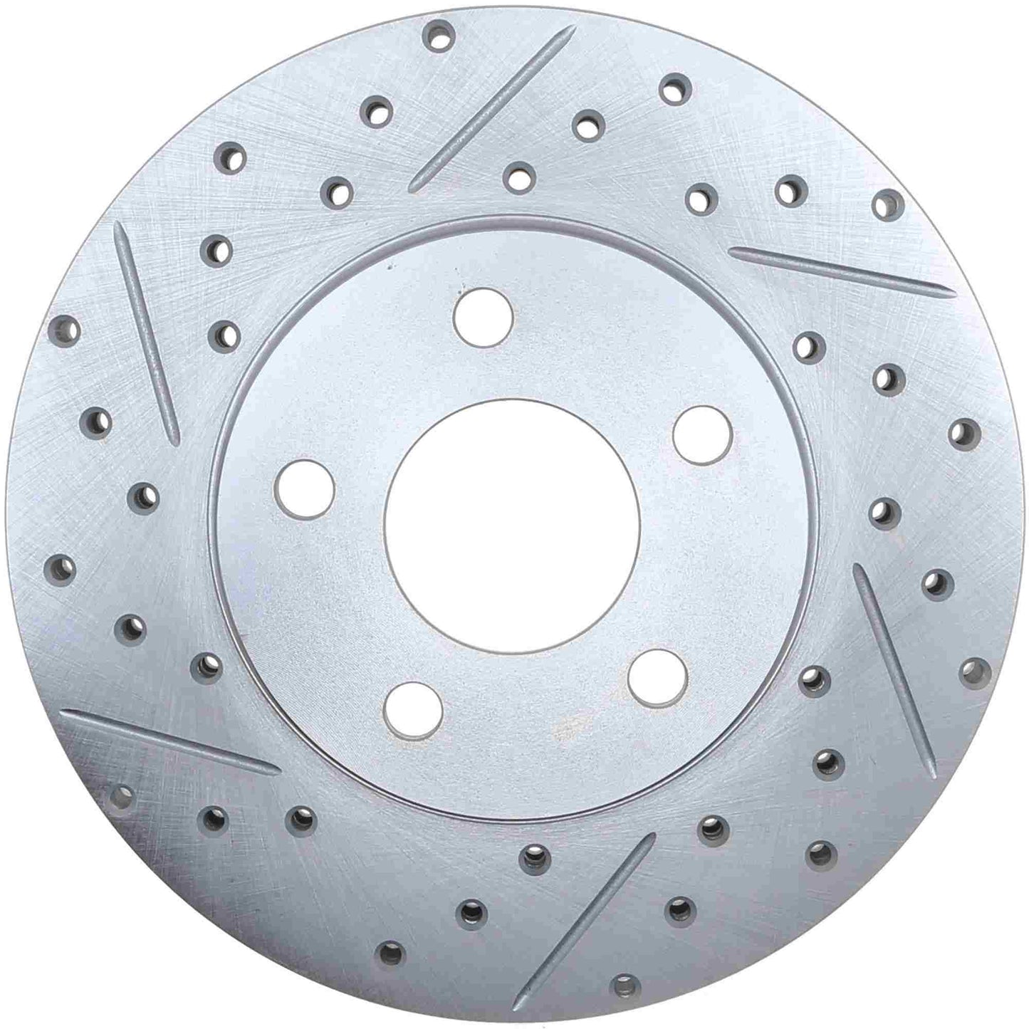 StopTech Select Sport Drilled And Slotted Brake Rotor; Front Right