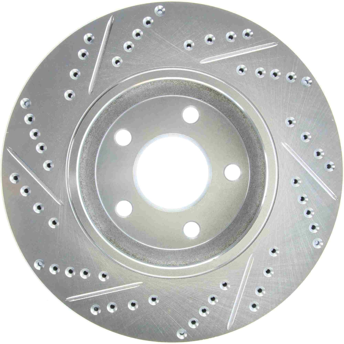 StopTech  Select Sport Drilled And Slotted Brake Rotor; Front Left