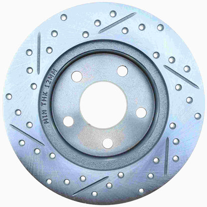 StopTech Select Sport 04-12 Chevy Malibu Left Slotted & Drilled Sport Brake Rotor - Rear 227.62079L