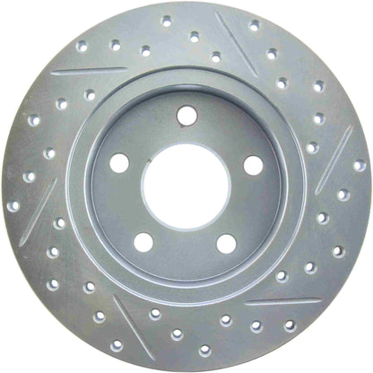 StopTech Select Sport 04-12 Chevy Malibu Right Slotted & Drilled Sport Brake Rotor - Rear 227.62079R