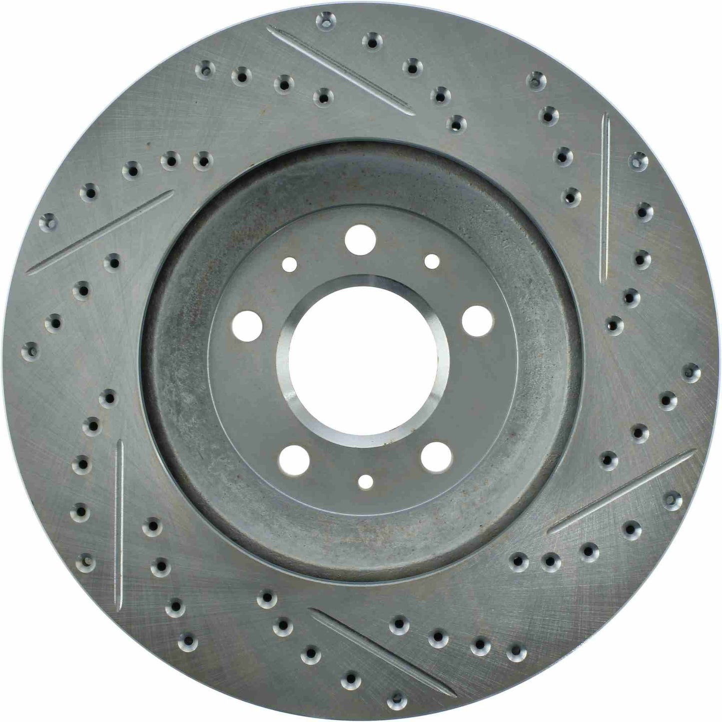 StopTech  Select Sport Drilled And Slotted Brake Rotor; Front Right