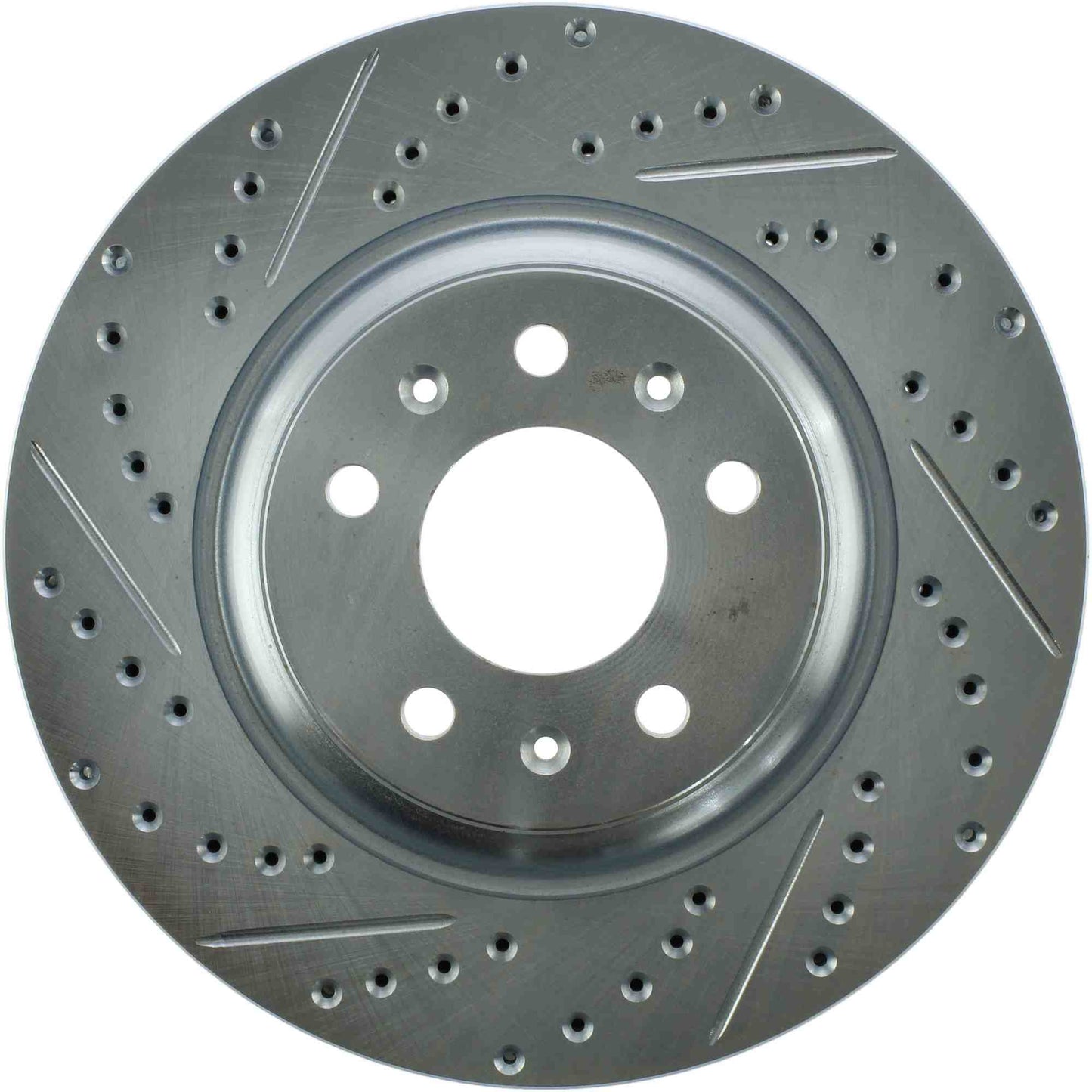 StopTech  Select Sport Drilled And Slotted Brake Rotor; Front Right