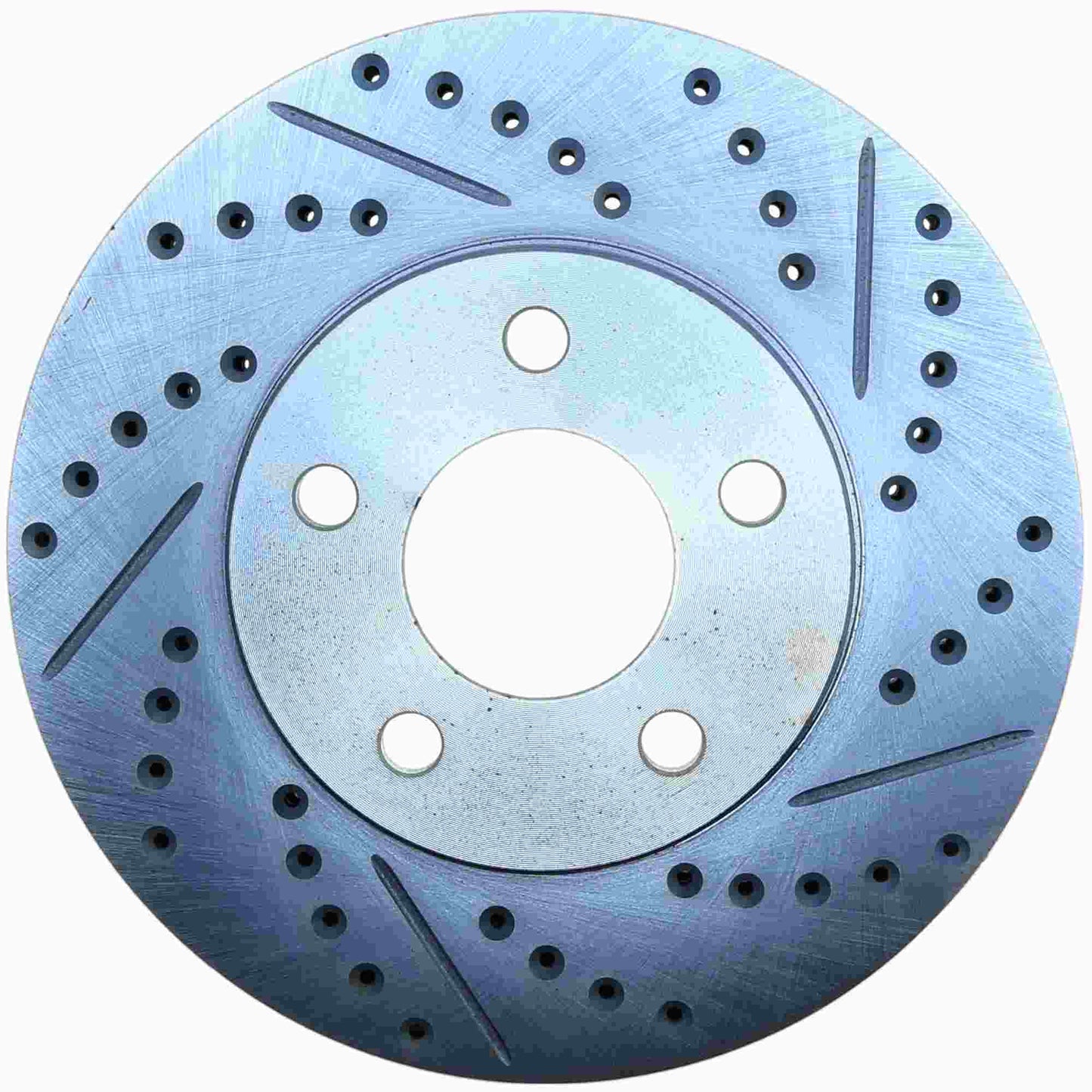 StopTech Select Sport Drilled And Slotted Brake Rotor; Front Left