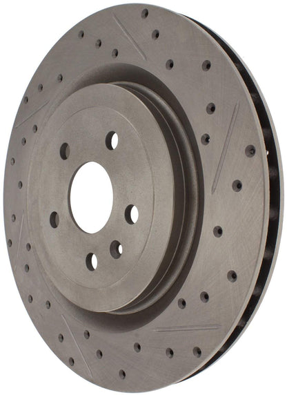 StopTech Select Sport Drilled & Slotted Rotor - Front Right 227.62119L