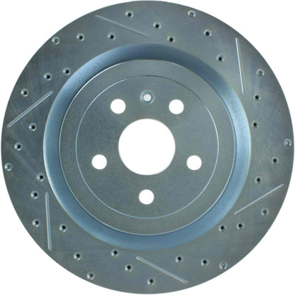 StopTech Select Sport Drilled & Slotted Rotor - Front Right 227.62119L