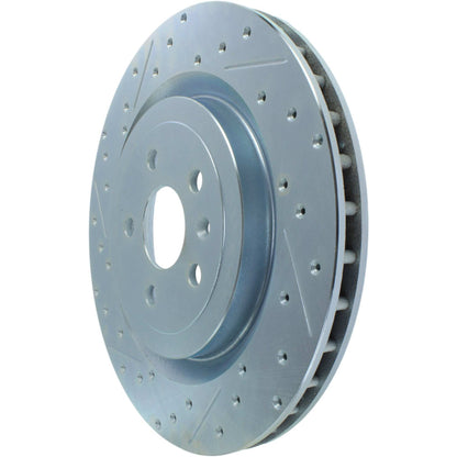 StopTech Select Sport Drilled & Slotted Rotor - Front Left 227.62119R