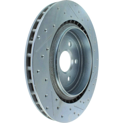 StopTech Select Sport Drilled & Slotted Rotor - Front Left 227.62119R