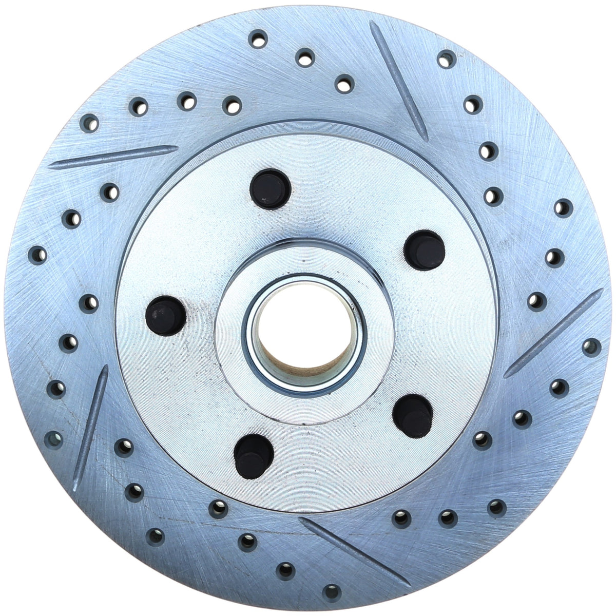 StopTech  Select Sport Drilled And Slotted Brake Rotor;Front And Rear Left
