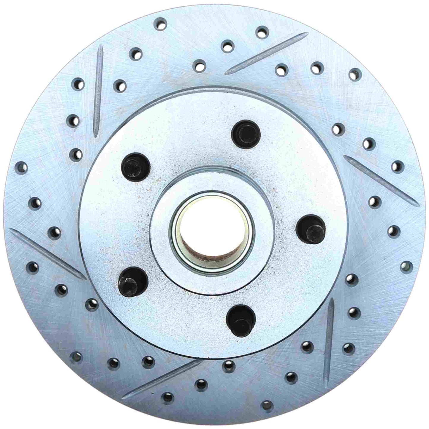 StopTech Select Sport Drilled And Slotted Brake Rotor;Front And Rear Right