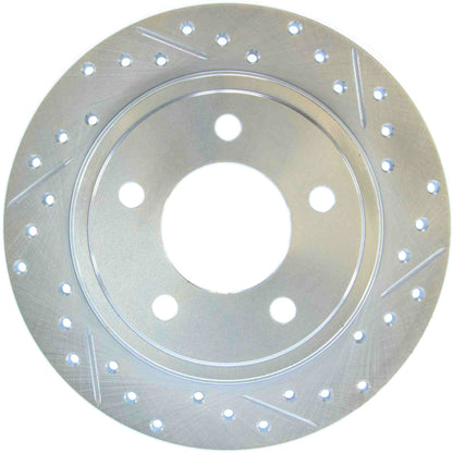 StopTech Select Sport Drilled & Slotted Rotor - Front Right 227.63035L