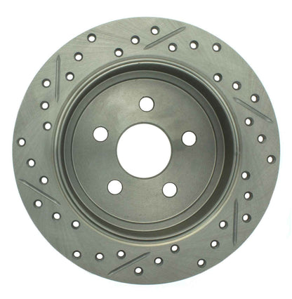 StopTech Select Sport Drilled & Slotted Rotor - Front Right 227.63040L