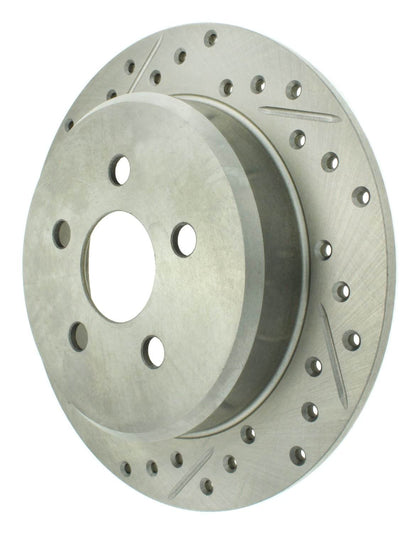 StopTech Select Sport Drilled & Slotted Rotor - Rear Left 227.63040R
