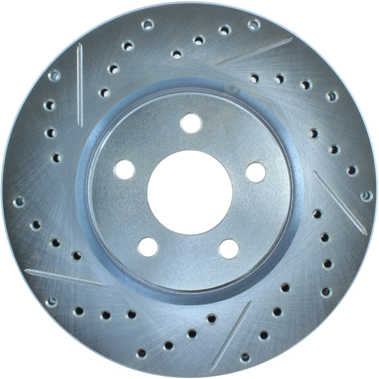 StopTech Select Sport Drilled And Slotted Brake Rotor; Front Right