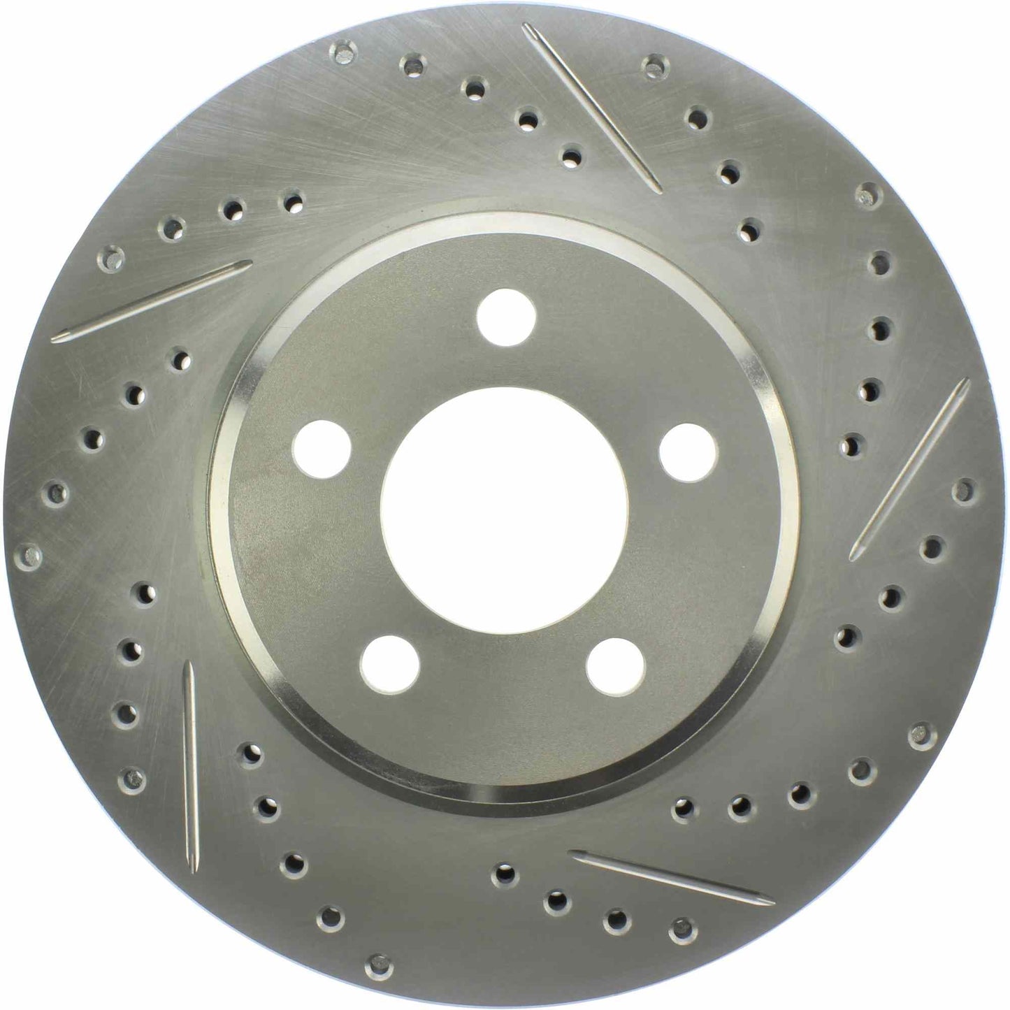 StopTech  Select Sport Drilled And Slotted Brake Rotor; Front Left