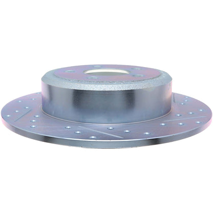 StopTech Select Sport 06-15 Dodge Charger/ 05-15 Chrysler 300 Slotted/Drilled Left Rear Brake Rotor 227.63060L