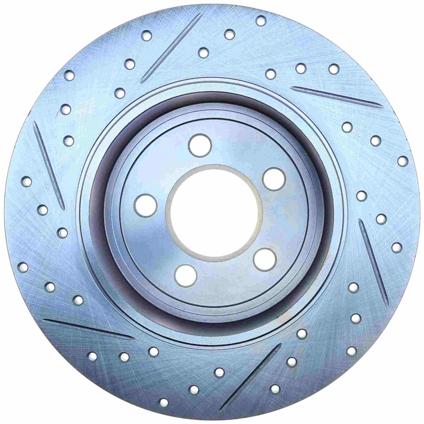 StopTech Select Sport 06-15 Dodge Charger/ 05-15 Chrysler 300 Slotted/Drilled Left Rear Brake Rotor 227.63060L