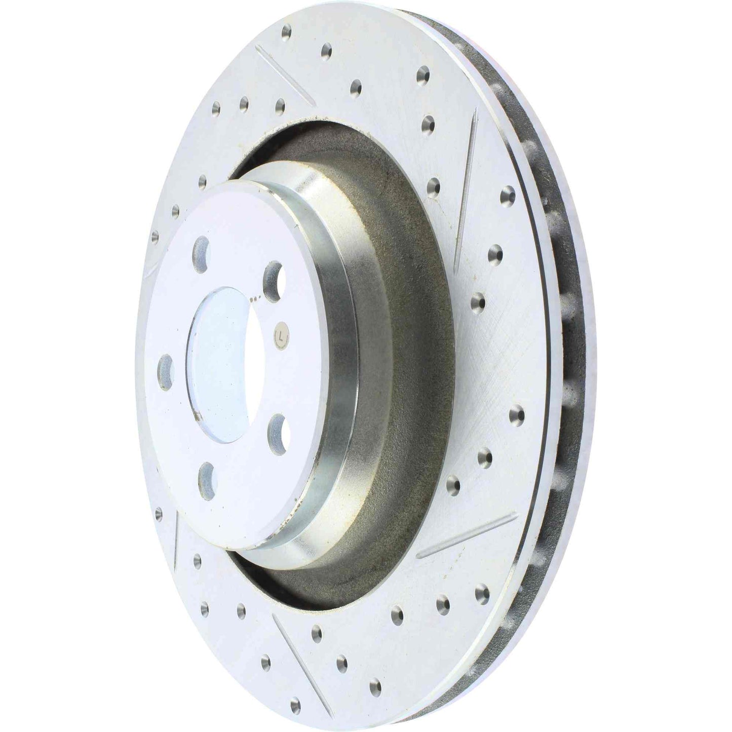 StopTech Select Sport 13-14 Dodge Challenger SRT8 Drilled and Slotted Rear Left Brake Rotor 227.63064L