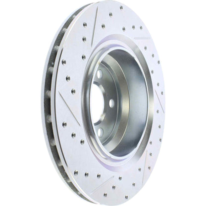 StopTech Select Sport 13-14 Dodge Challenger SRT8 Drilled and Slotted Rear Left Brake Rotor 227.63064L