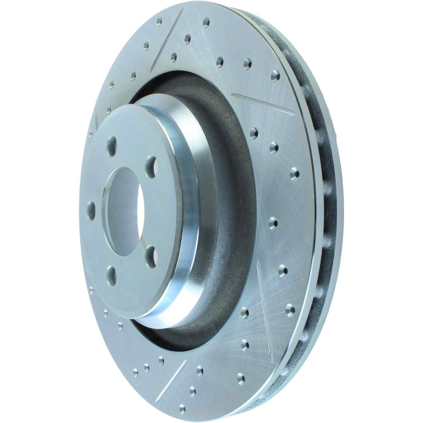 StopTech Select Sport 2014 Dodge Challenger Slotted and Drilled Right Rear Brake Rotor 227.63064R